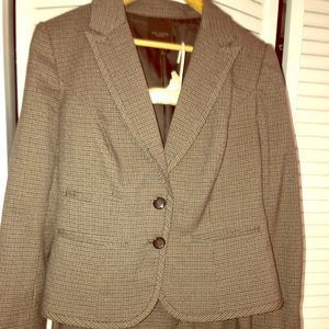Women’s Skirt Suit - brown tweed